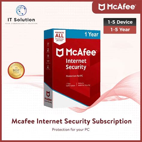 mcafee internet security singapore